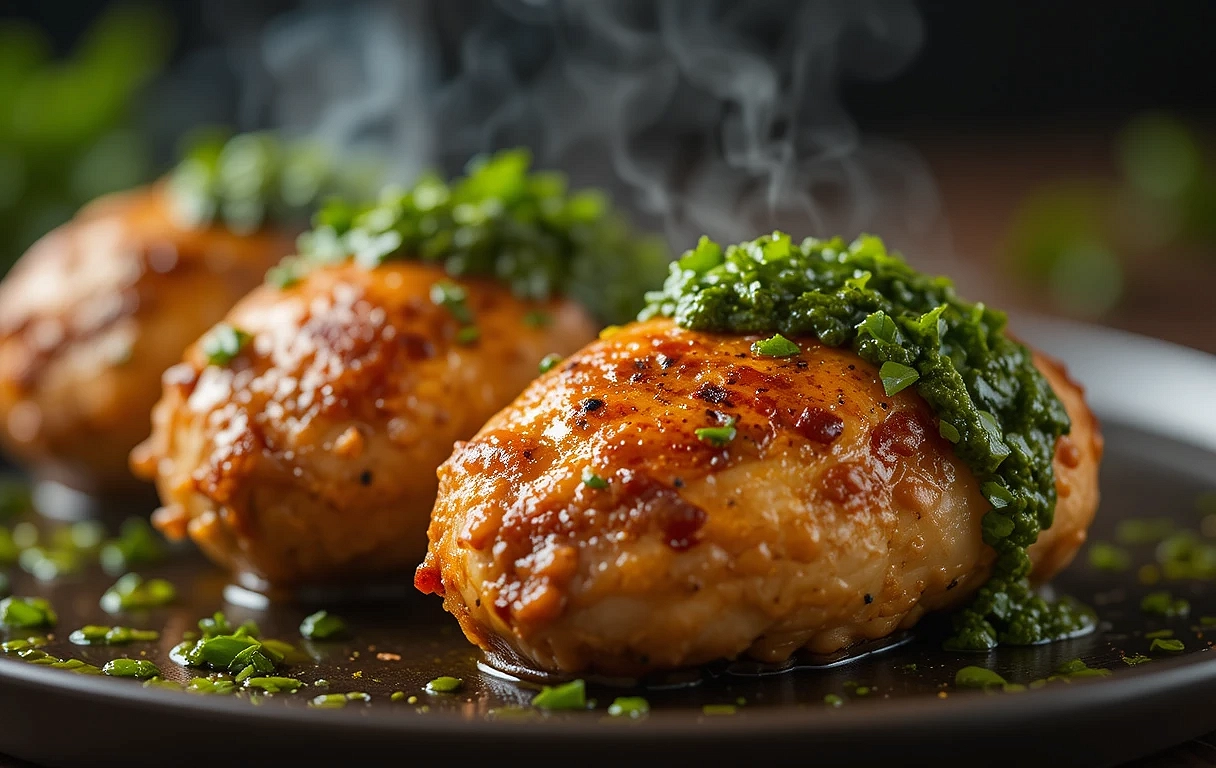 Air Fryer Chimichurri Chicken