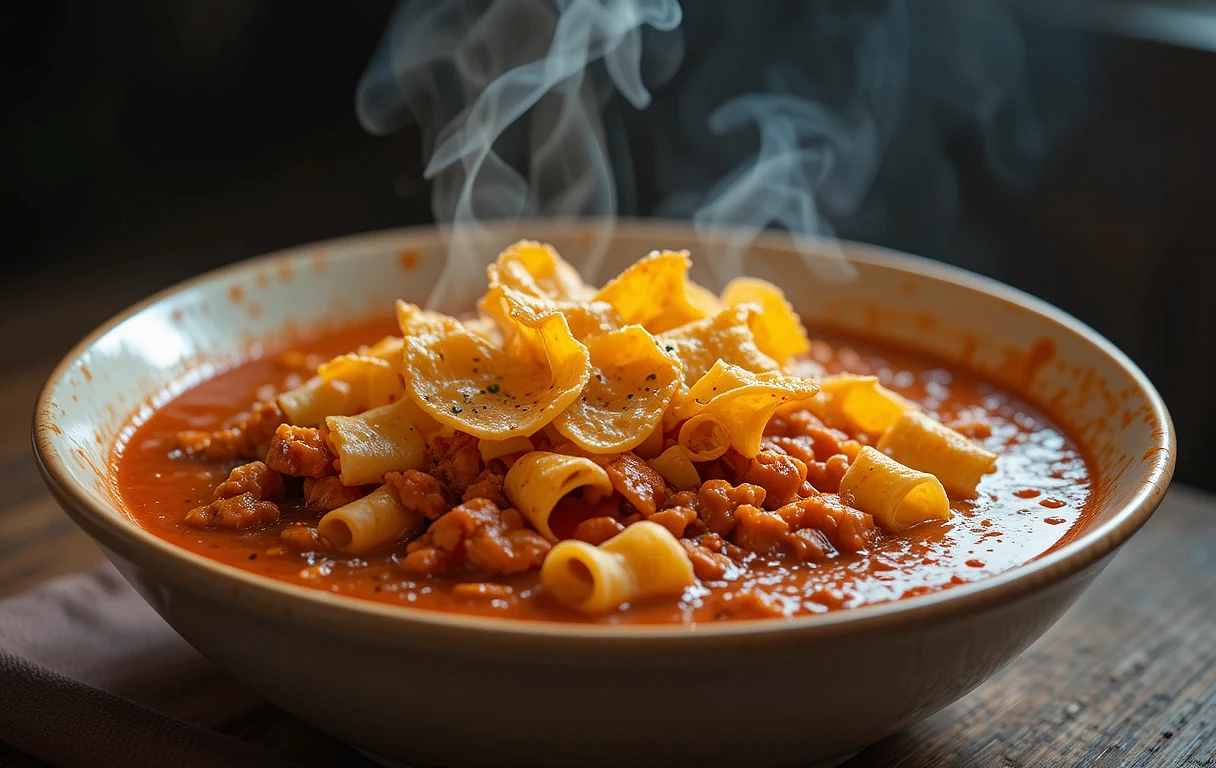 Air Fryer Lasagna Soup