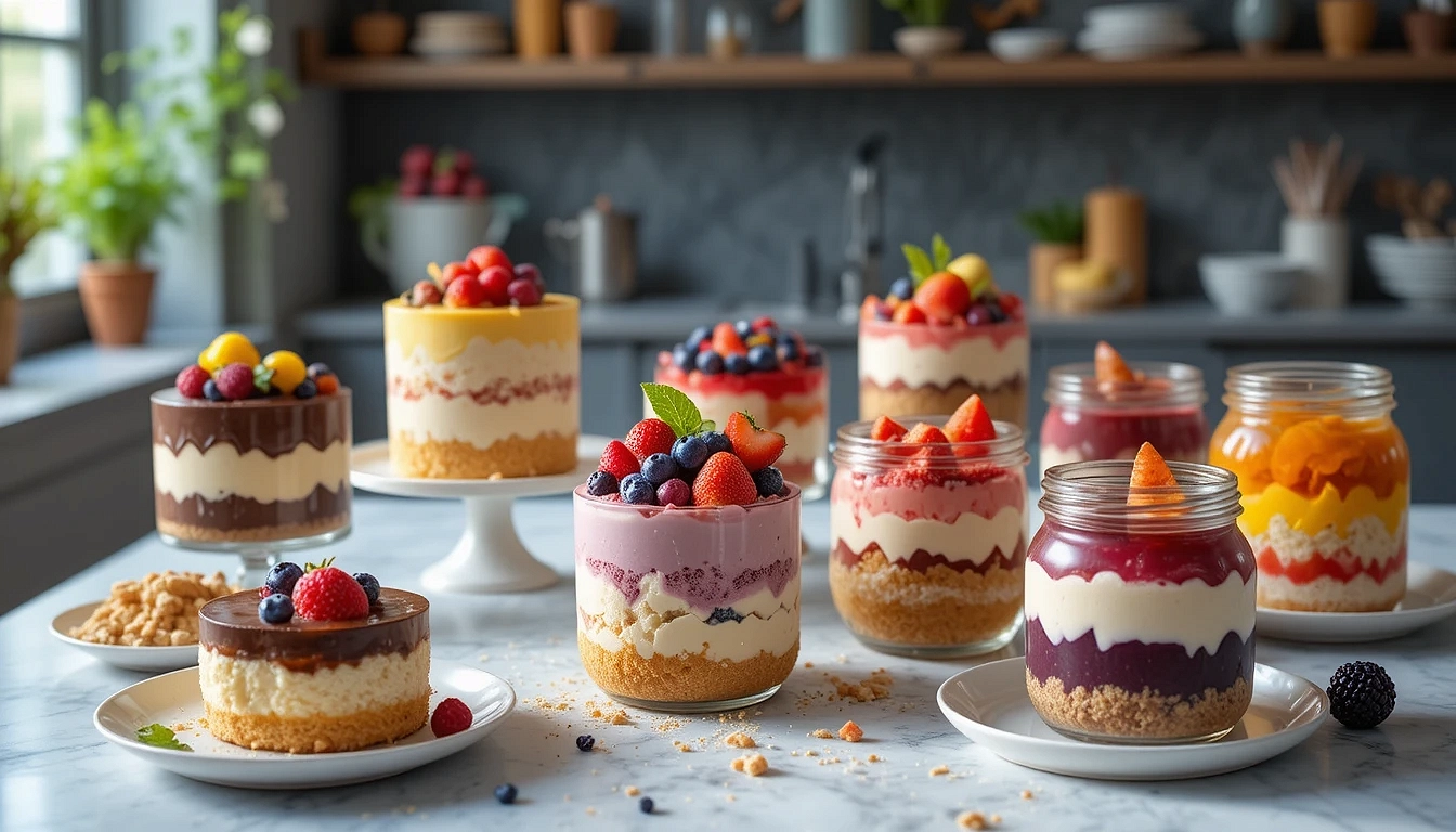 Gâteaux Sans Four Prêts