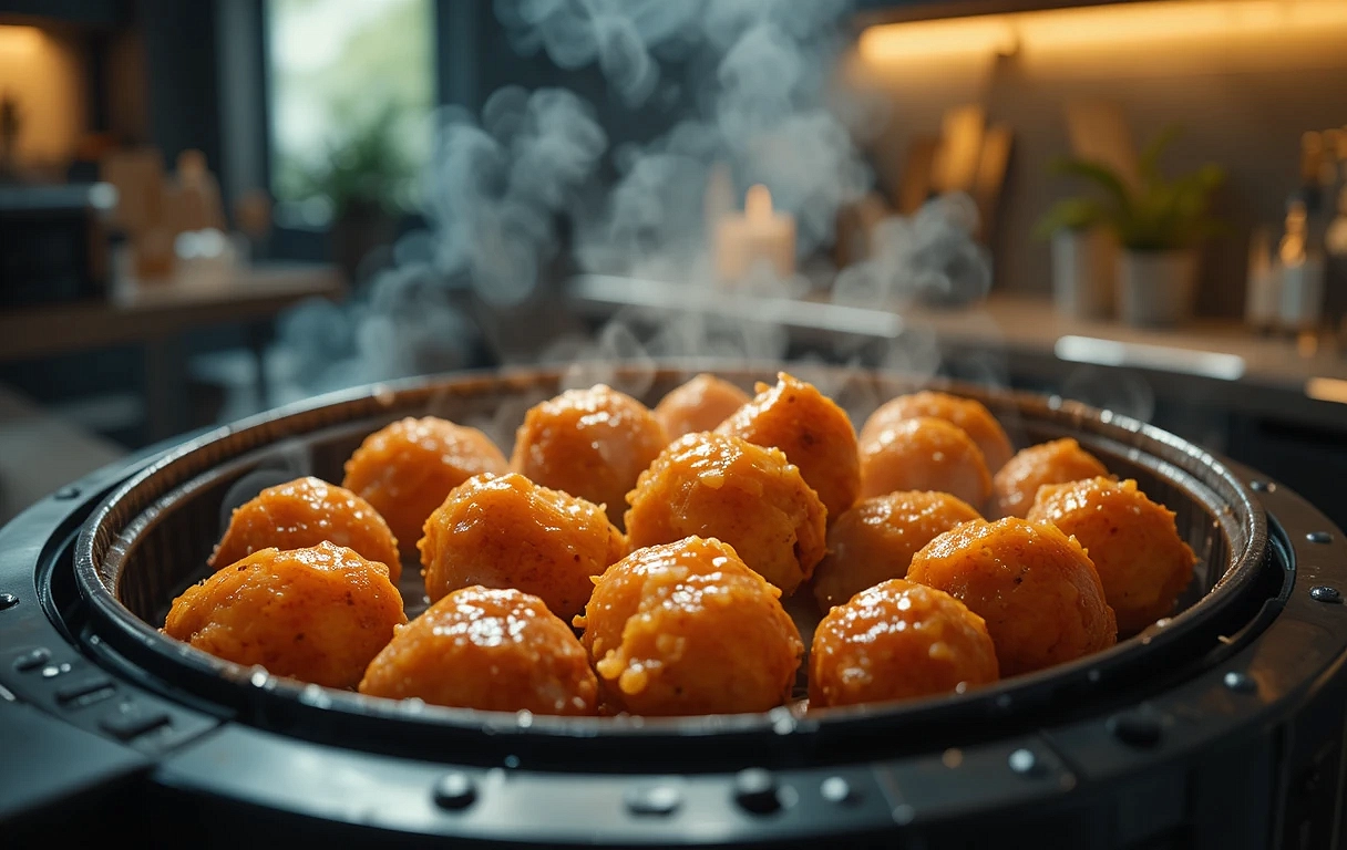 Hot honey et air fryer