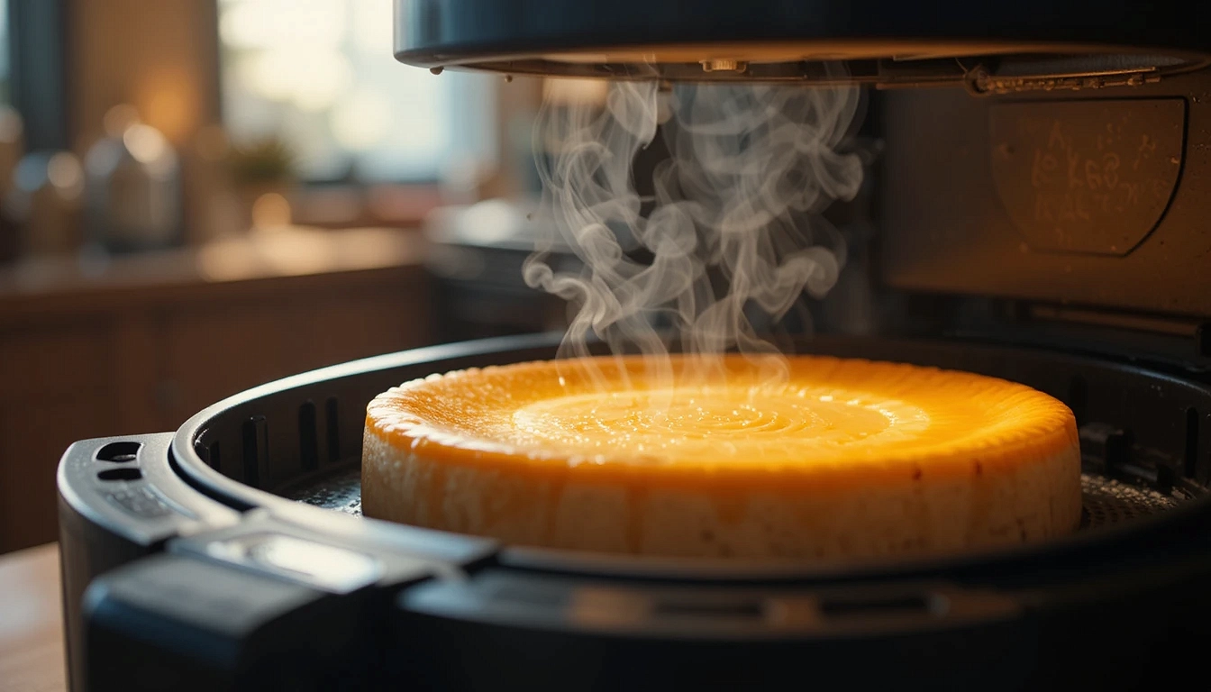Tarte au fromage à l'air fryer